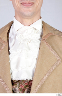  Photos Man in Historical suit 8 19th century Beige jacket Historical clothing white decorated collar 0001.jpg